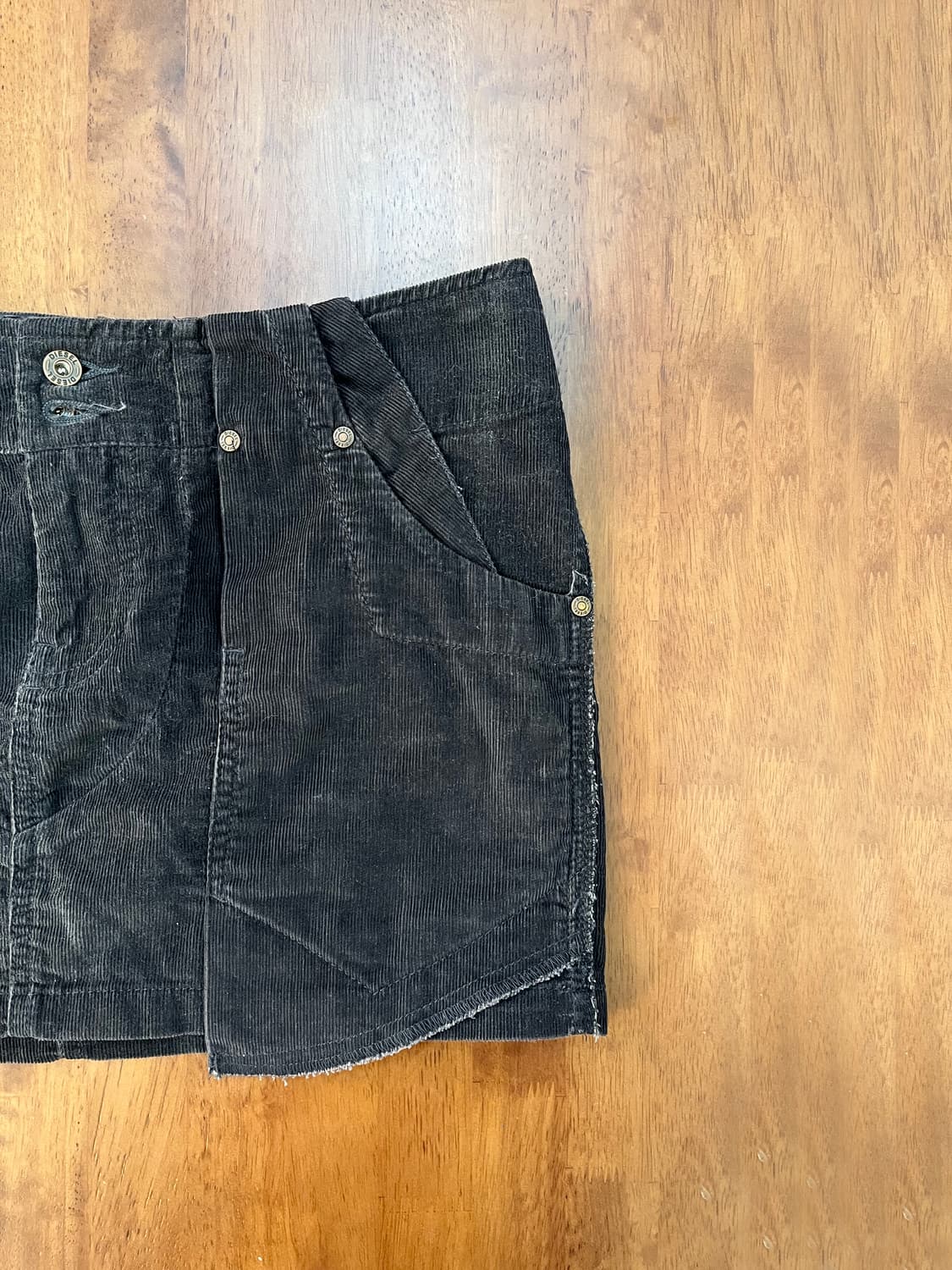 디젤 코듀로이 미니 스커트 상품이미지4