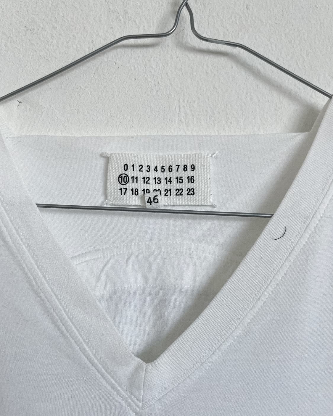 마틴 마르지엘라 10 SS12 업사이드 다운 티셔츠 상품이미지7