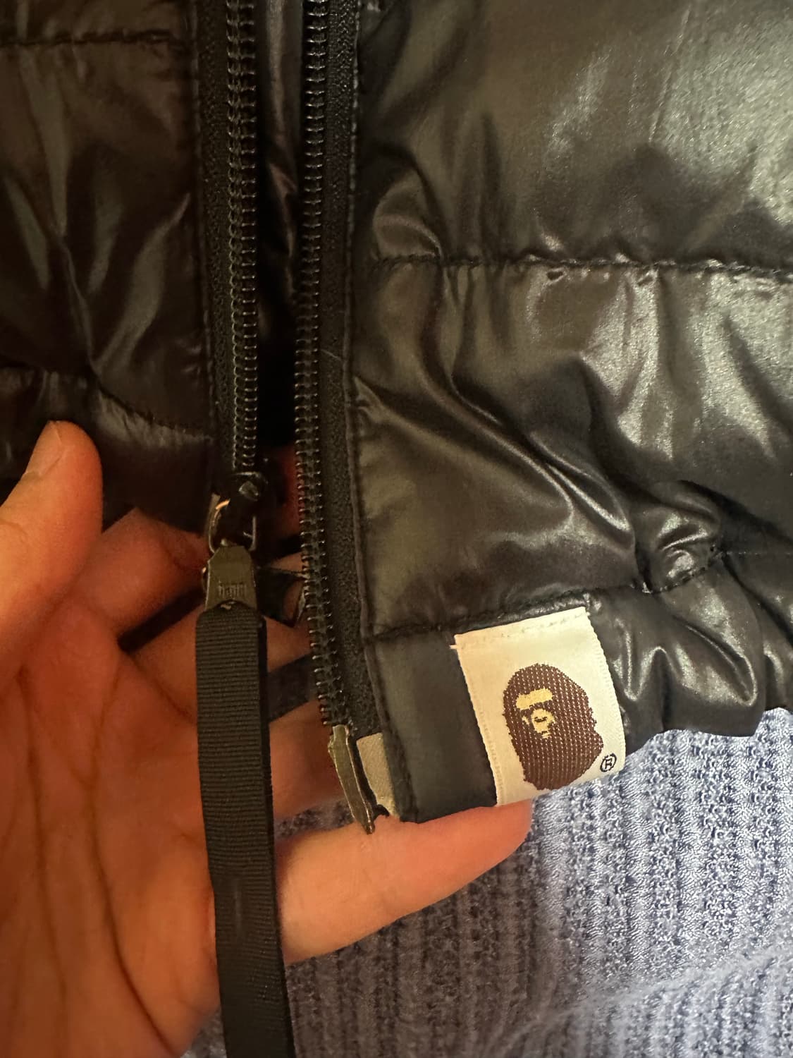 베이프 Bape 경량패딩 xl 상품이미지4