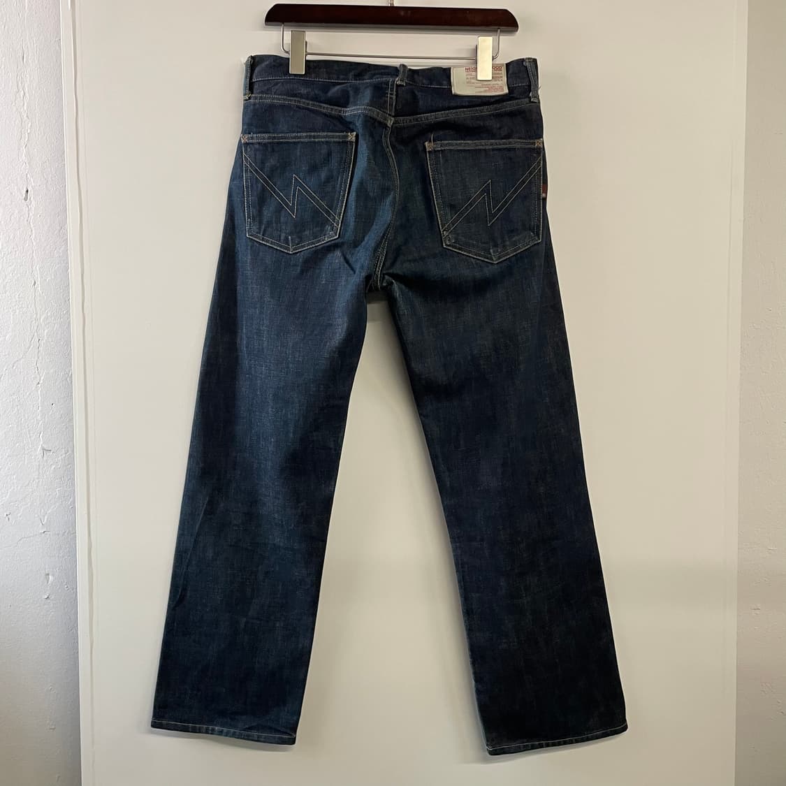 네이버후드 미드 스트레이트셀비지 데님팬츠 상품이미지7