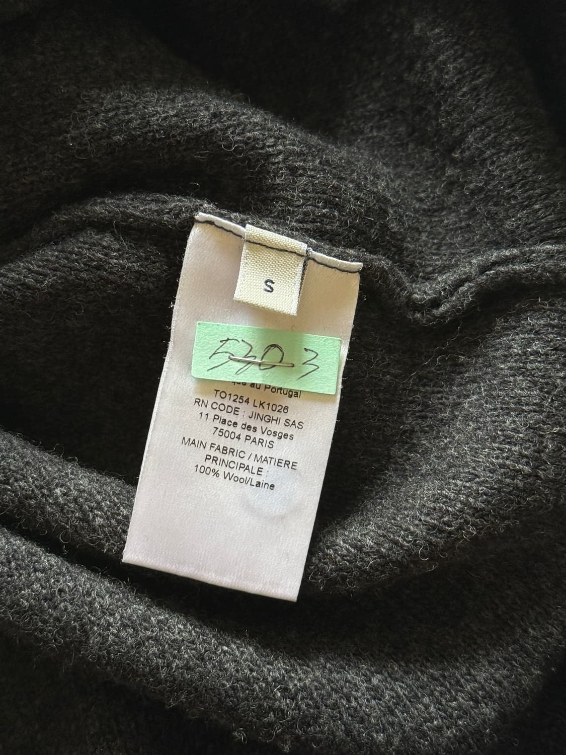 르메르 24aw 라운드넥 울니트(s) 상품이미지3