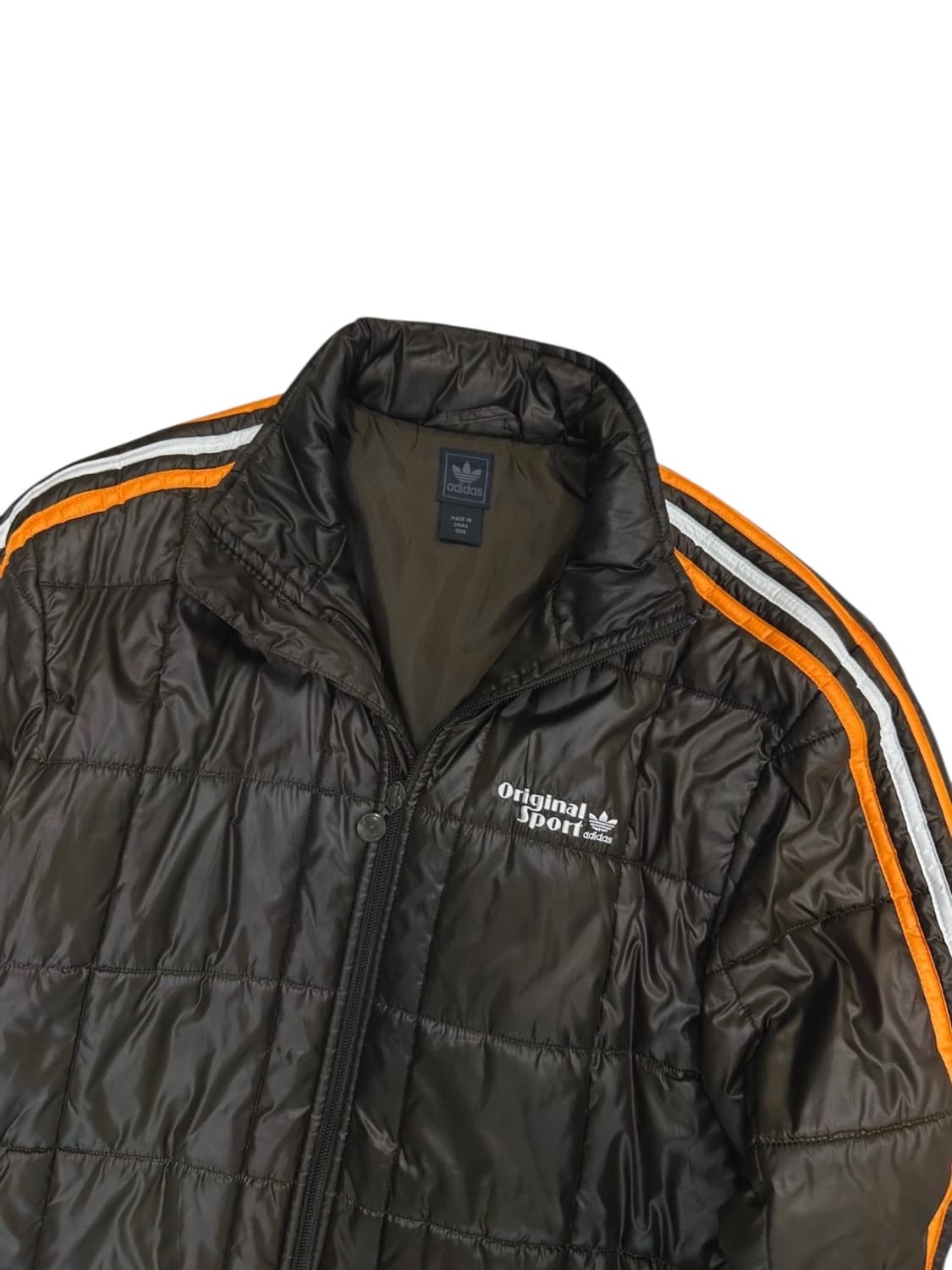 아디다스 올드스쿨 패딩 자켓 브라운 (M)  상품이미지3