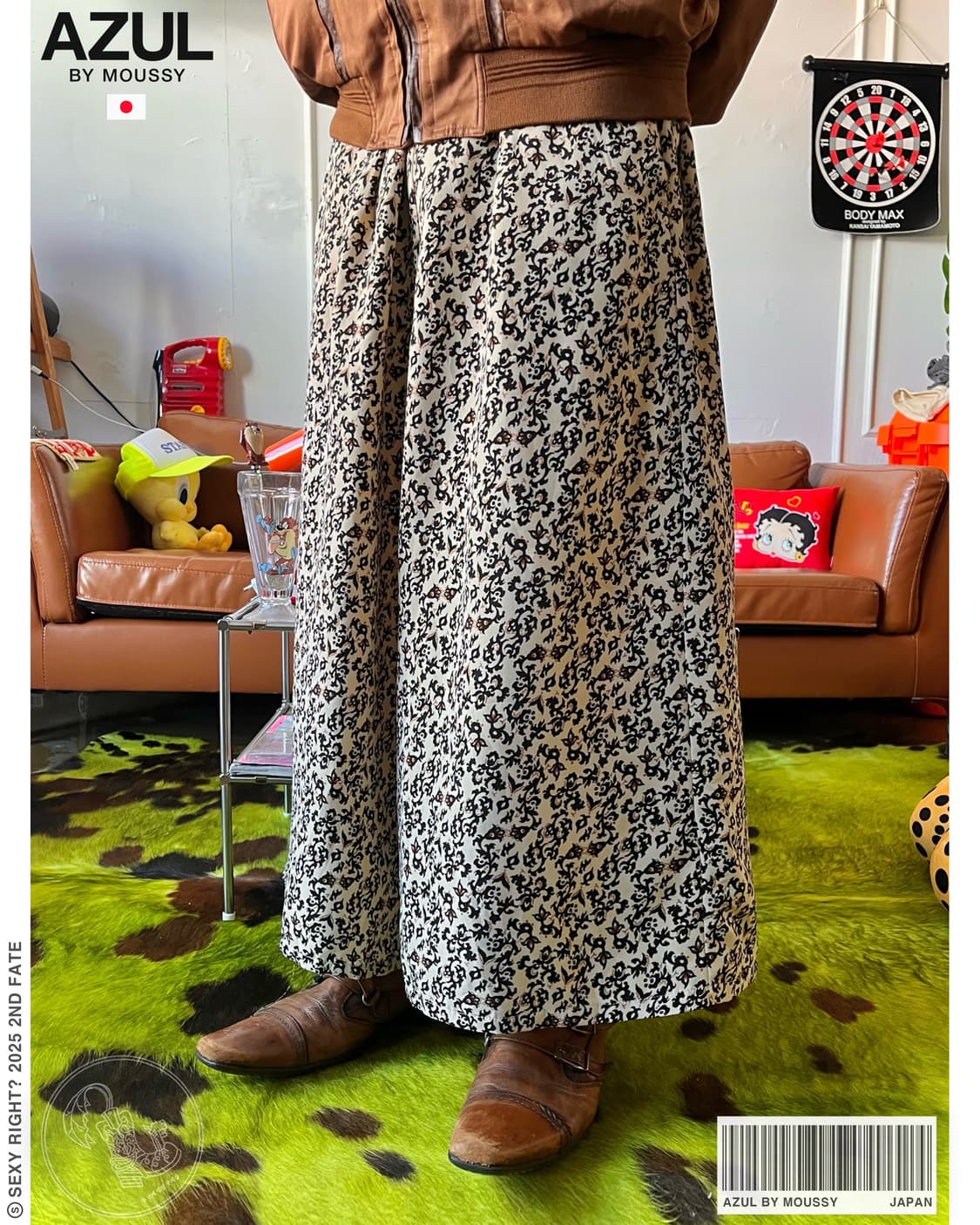 AZUL by MOUSSY Balloon Paisley Trouser 상품이미지1