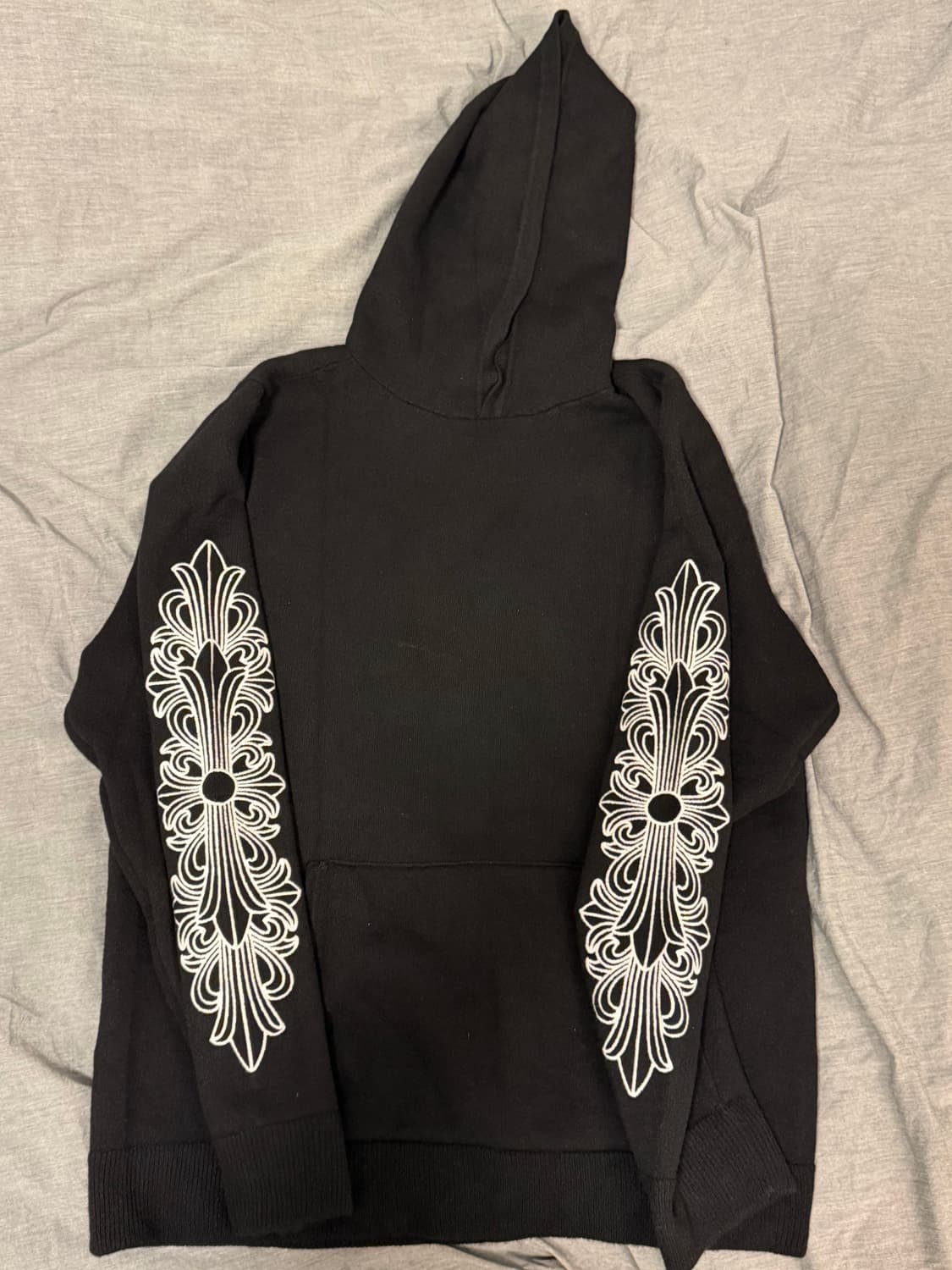 크롬하츠 플로랄 캐시미어 후드 상품이미지2