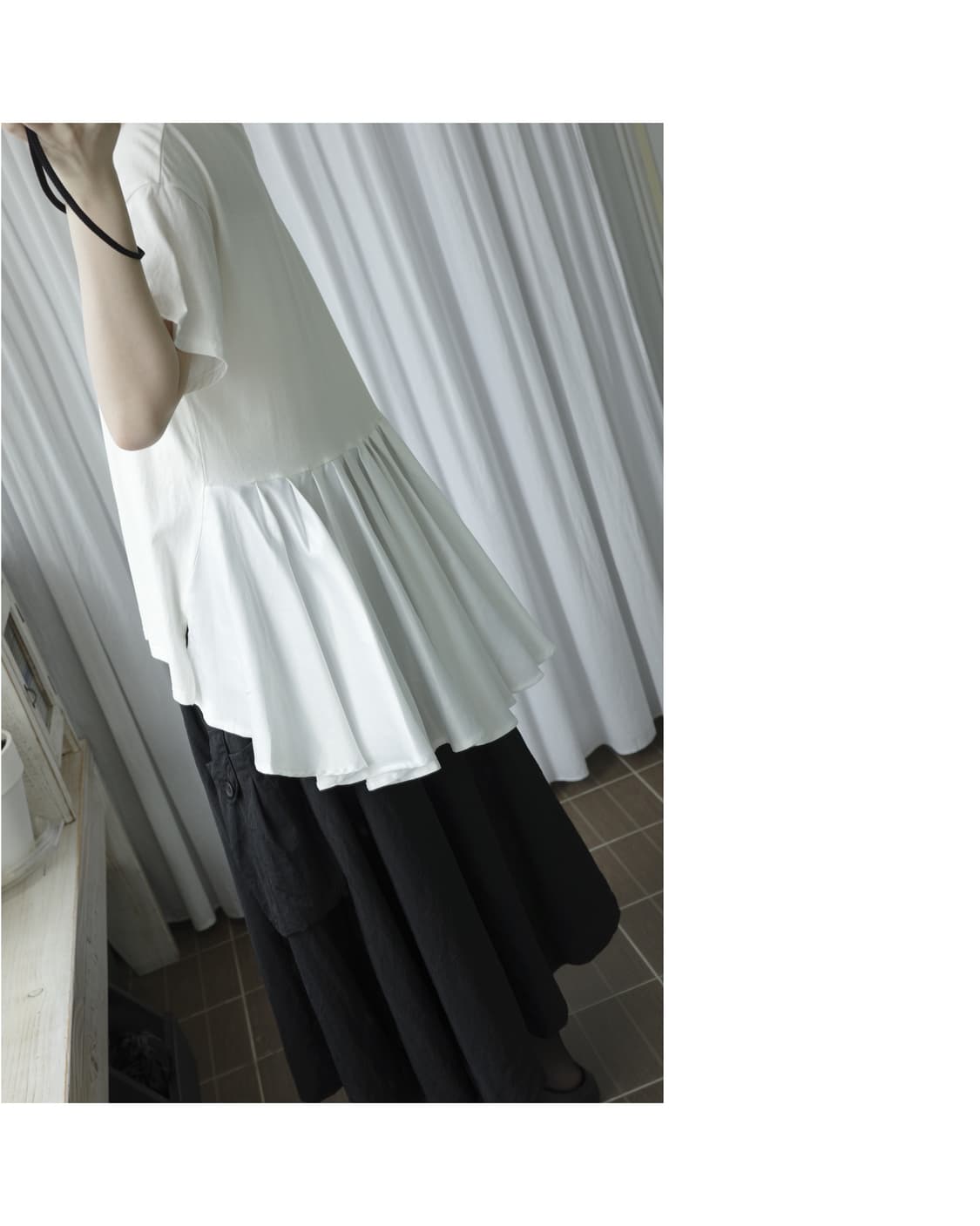 Lunacion pleats tee 상품이미지6