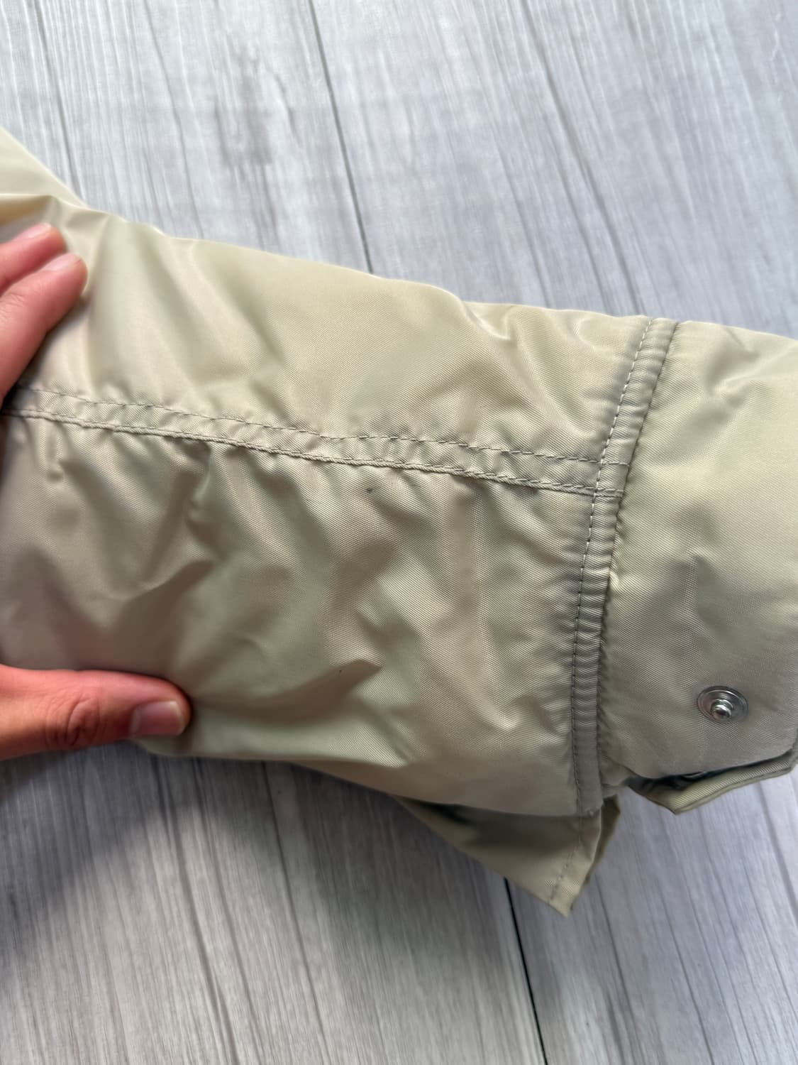 [M] 쿠어 오버핏 MA-1 크림베이지 상품이미지4