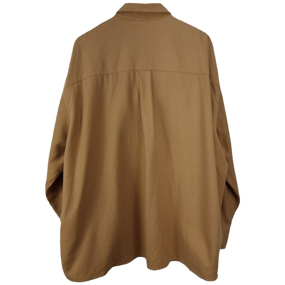 [아워레가시] 캐시미어 블랜디드 버로우드 BD 오버핏 셔츠 P01528 상품이미지3