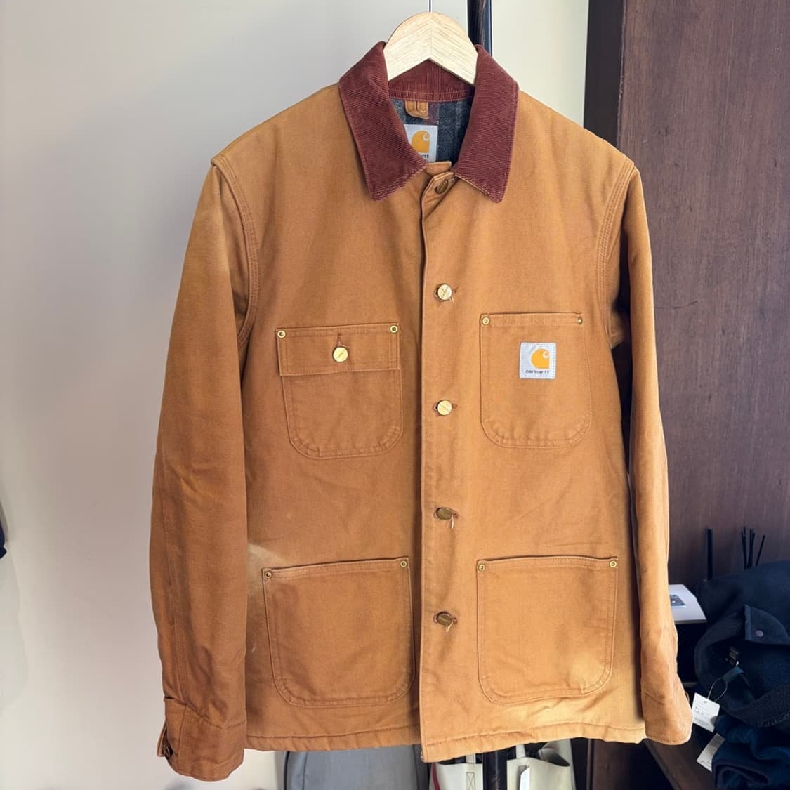 15864 - 90s 칼하트 C001 BRN 초어 자켓 상품이미지2