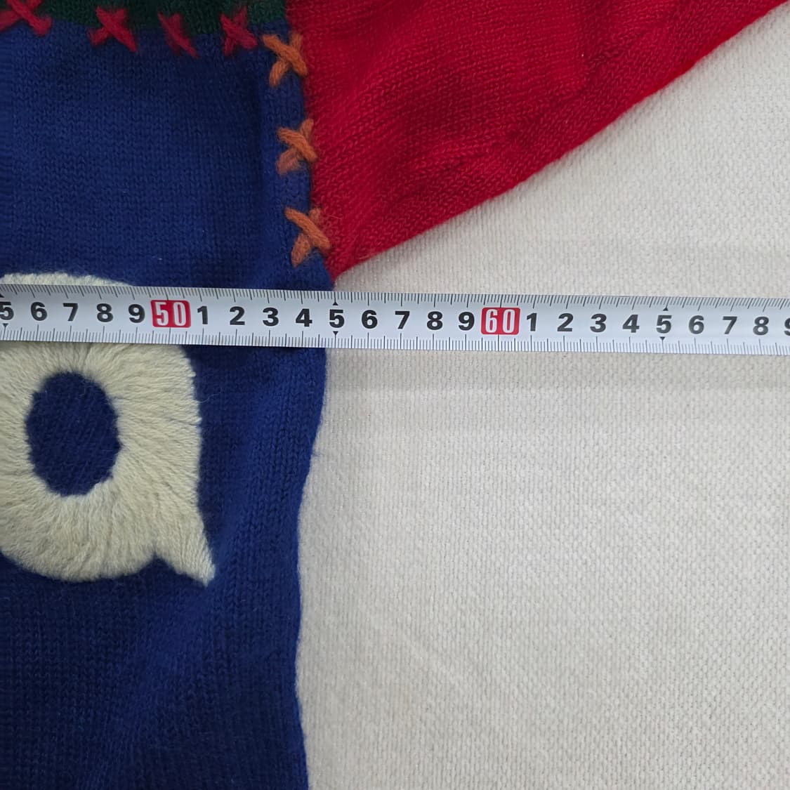 [실측] 빈티지 울100 니트 스웨터 0213J 상품이미지5