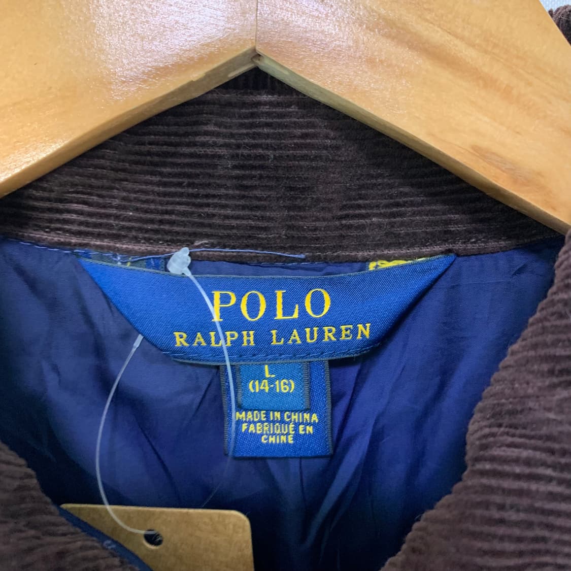 폴로 랄프로렌 네이비 퀼팅 자켓 키즈 L 여성 빈티지 상품이미지7