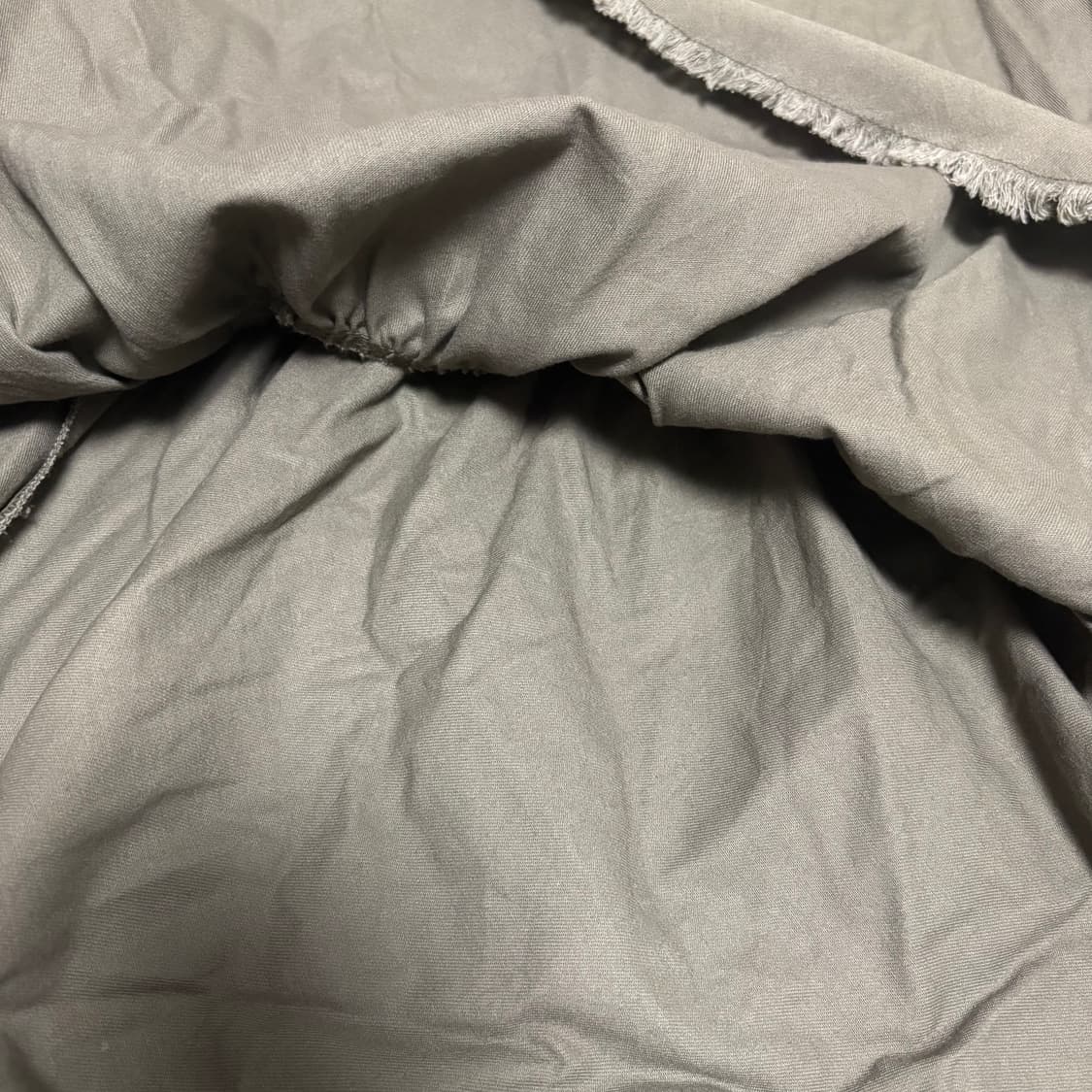 빈티지 그런지페어리 프린지 언발 롱스커트 상품이미지3