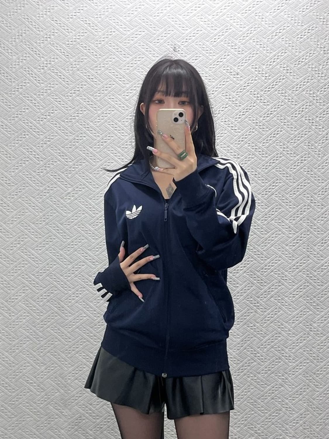 아디다스 파이어버드 빈티지 캐주얼 져지 집업 95 C12661 상품이미지1