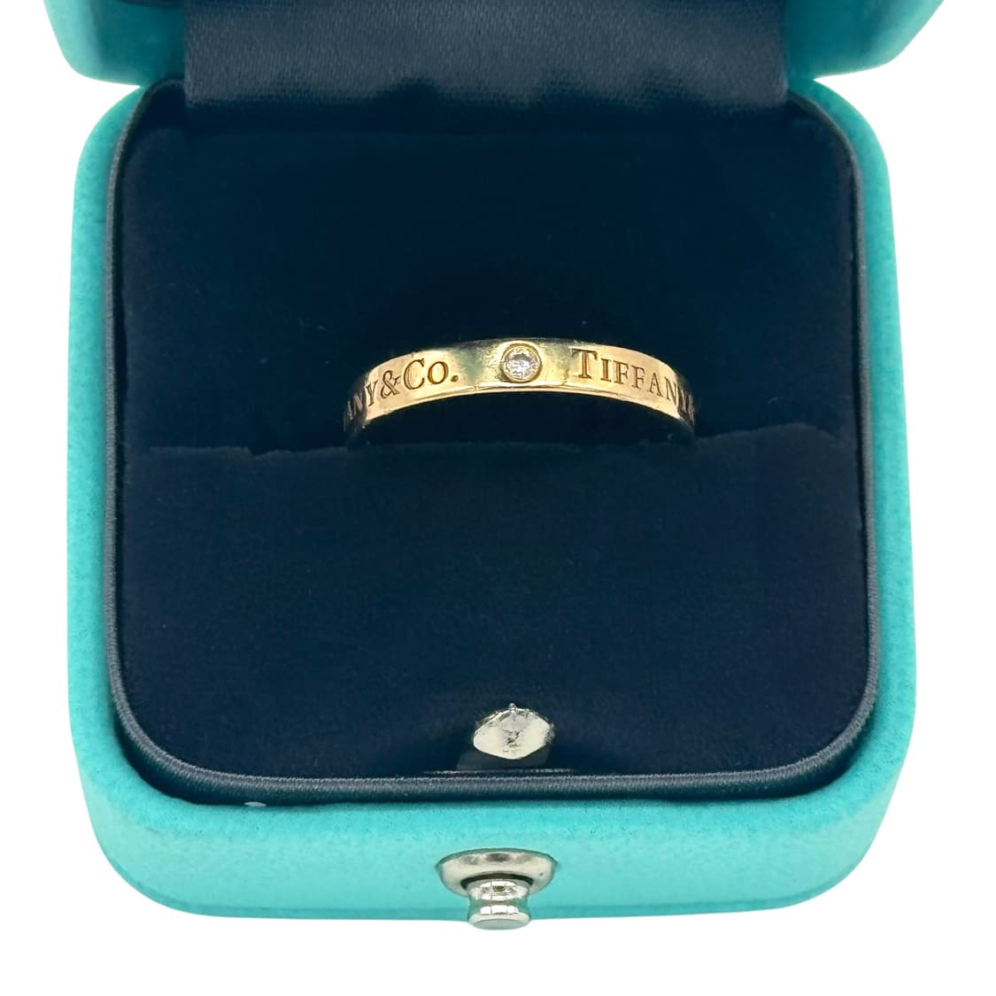 티파니 앤코 3P 다이아 옐로우 골드 밴드링 반지 3mm 12호 상품이미지5