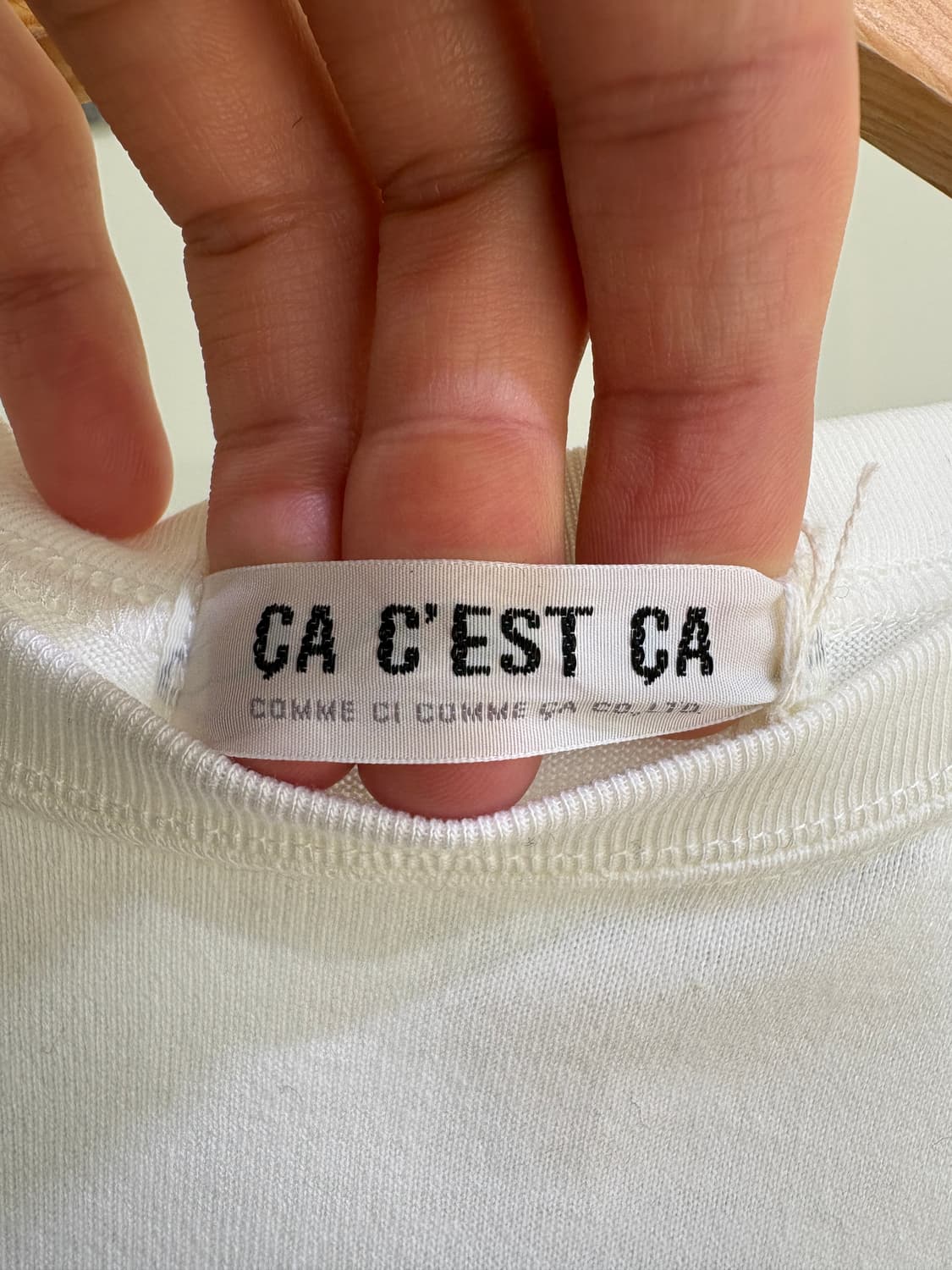 CA CEST CA (Made in Japan) 롱슬리브 상품이미지6