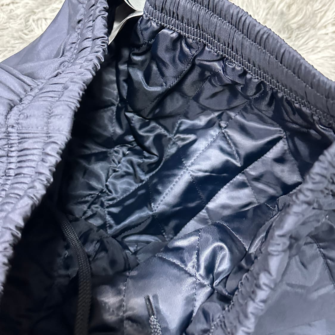 나이키올드스쿨 사이드지퍼 누빔 겨울팬츠 XL 상품이미지5