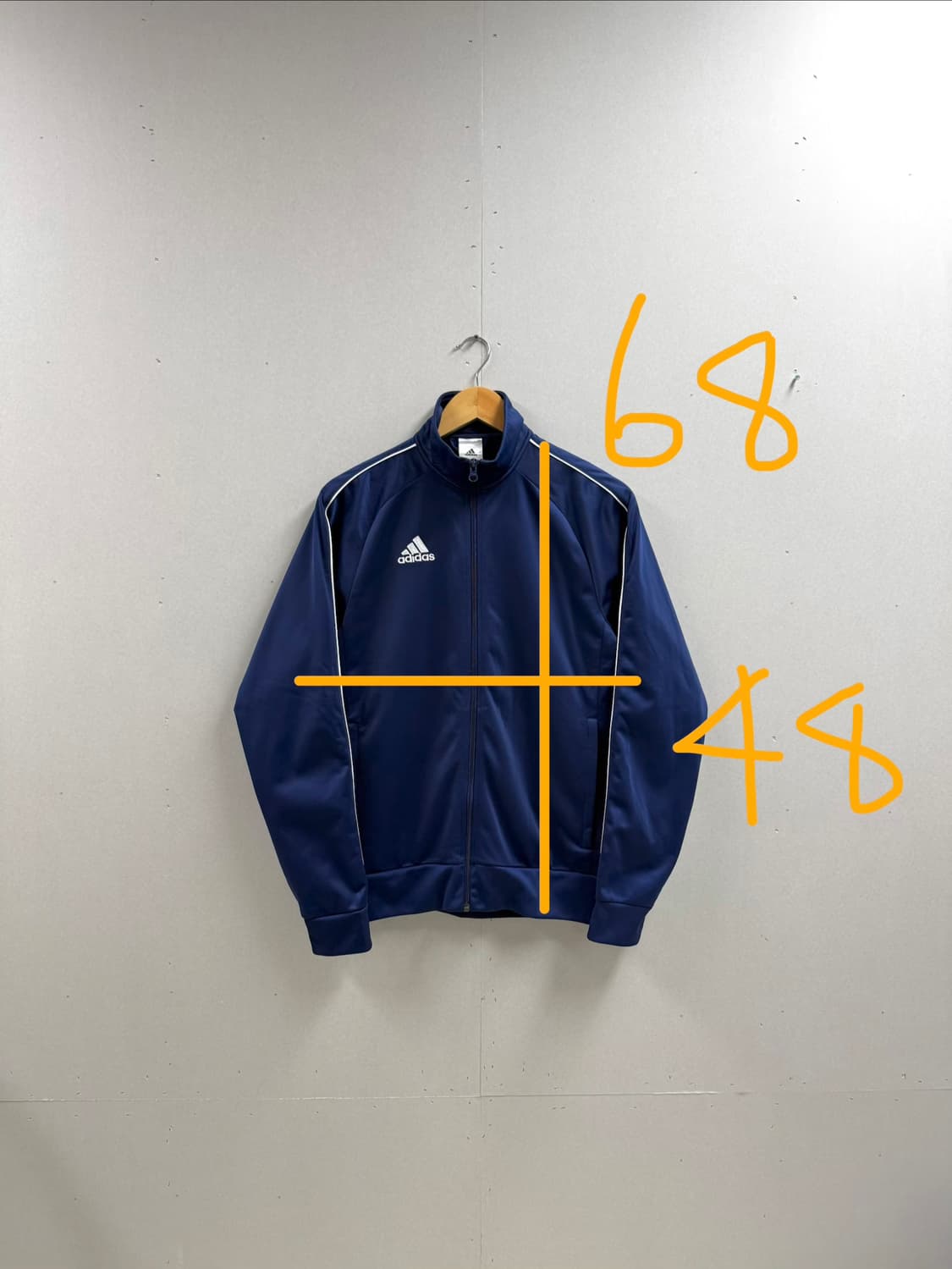 남성 M / 아디다스 져지 트랙탑 네이비 상품이미지2