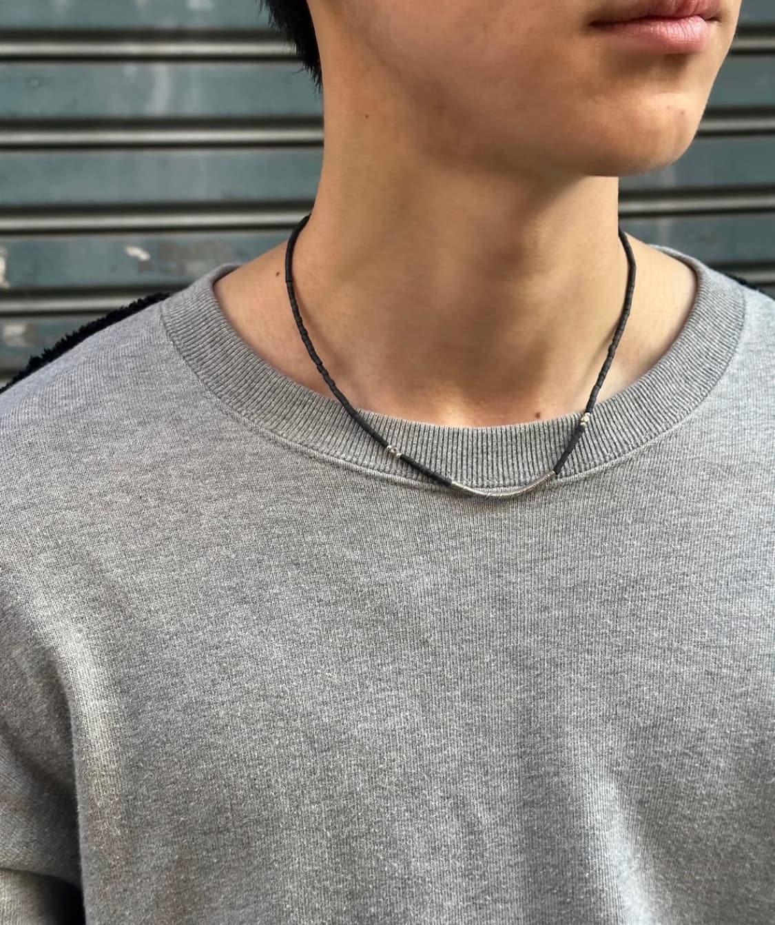 무스타 black karen silver necklace 상품이미지1