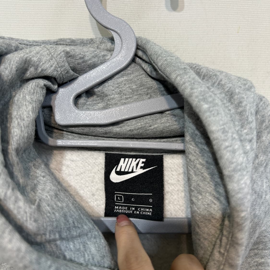 나이키 남성 기모 후드티 100 상품이미지2