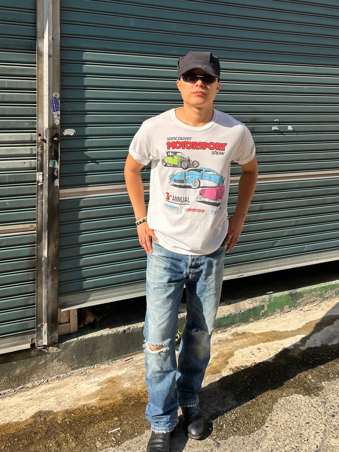 90’s American Vancouver Motorsports T 상품이미지1