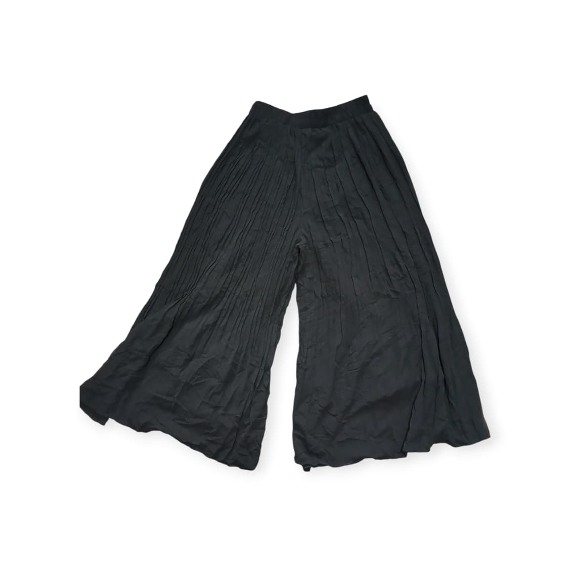 플리츠 블랙 팬츠 상품이미지1