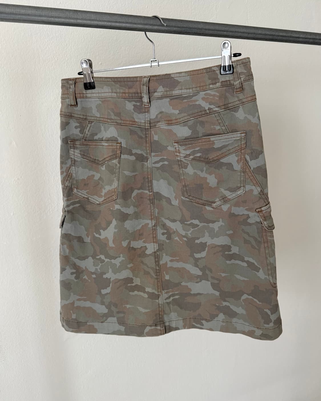빈티지 카모 스커트 상품이미지4