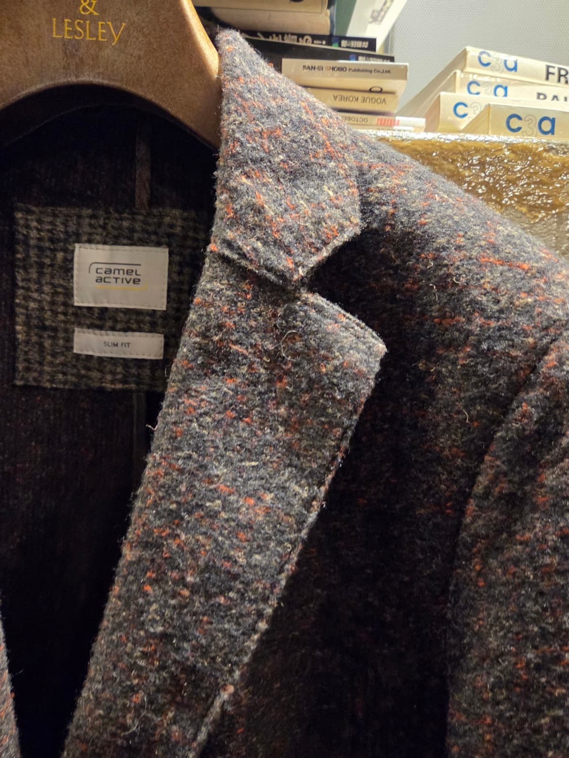 액티브 카멜 트위드자켓 상품이미지8