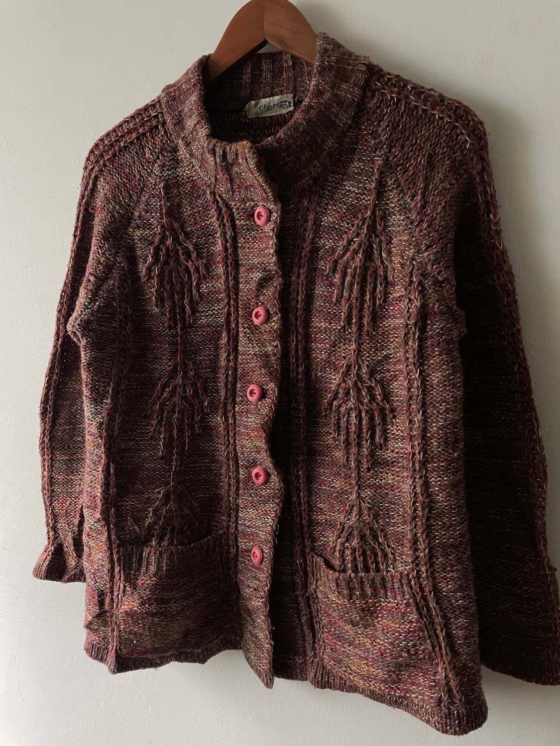 JPN Vintage Wool Knit Cardigan 상품이미지3