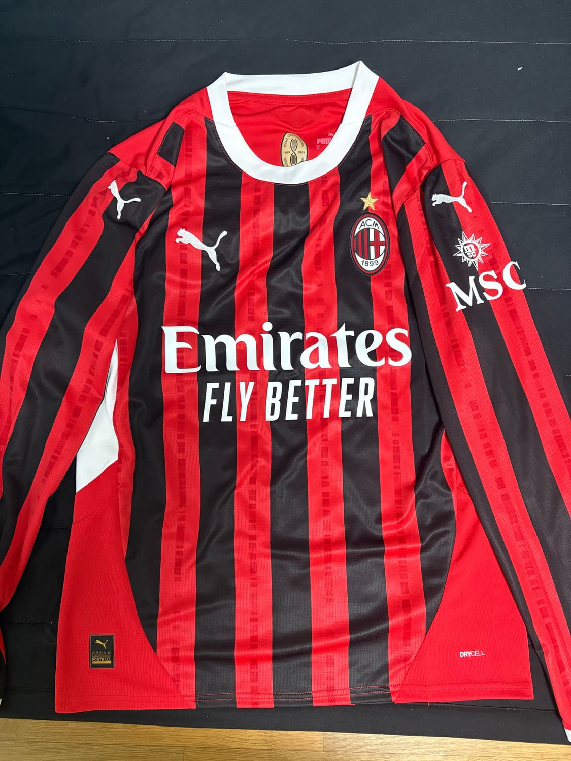 24-25 AC 밀란 긴팔 유니폼 상품이미지2