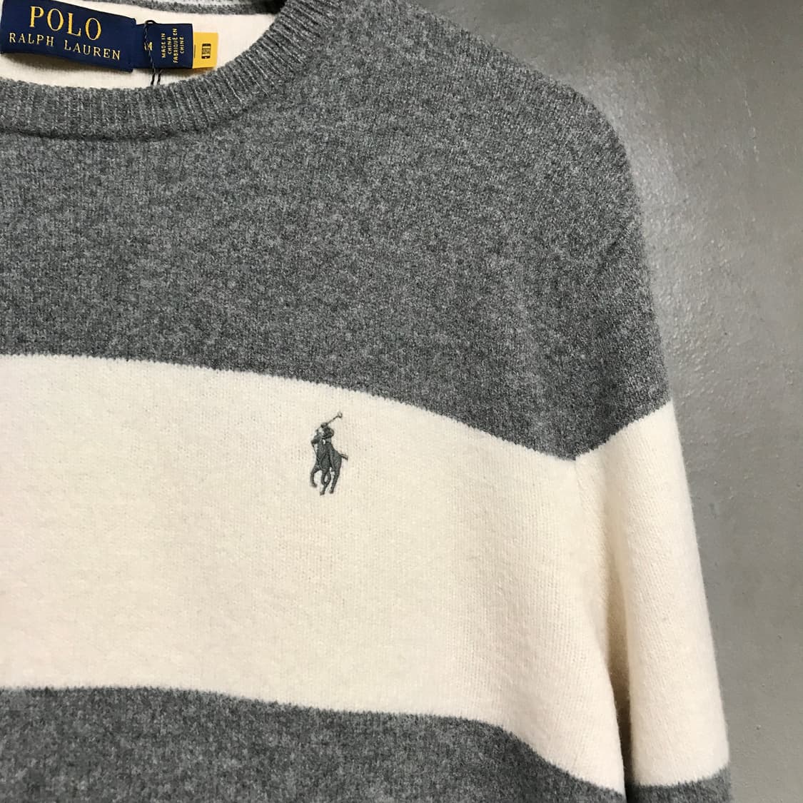폴로 랄프로렌 QR 니트 M 상품이미지4