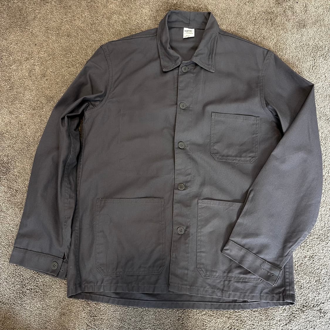 빈티지 Renfort 워크 자켓(셔츠)M 상품이미지2