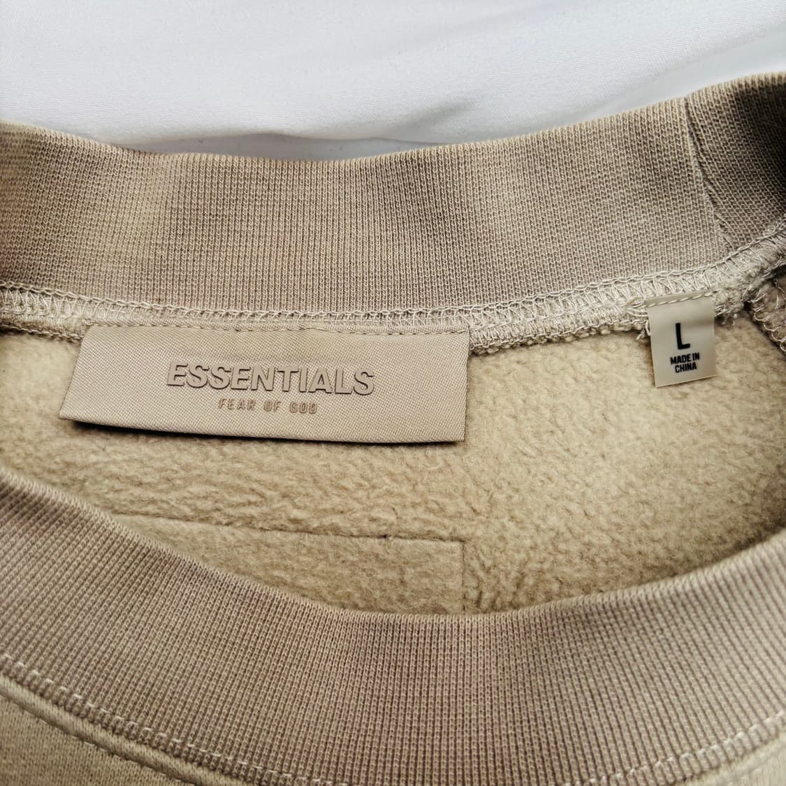 에센셜 피어오브갓 크루넥 스웻셔츠 L 상품이미지7