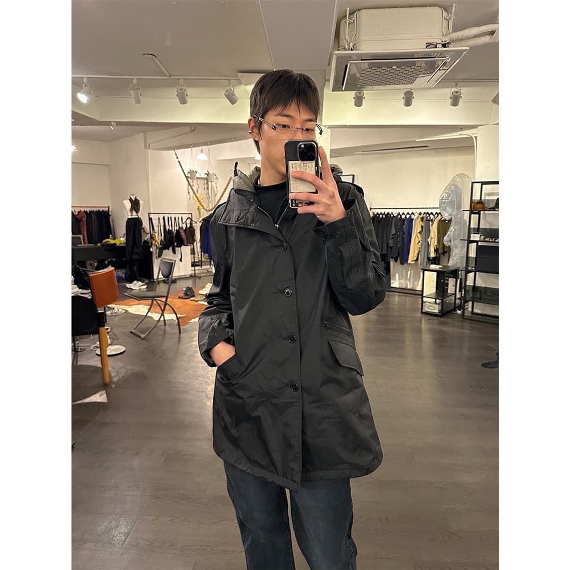 준야와타나베 맨 고어텍스 파카 상품이미지5