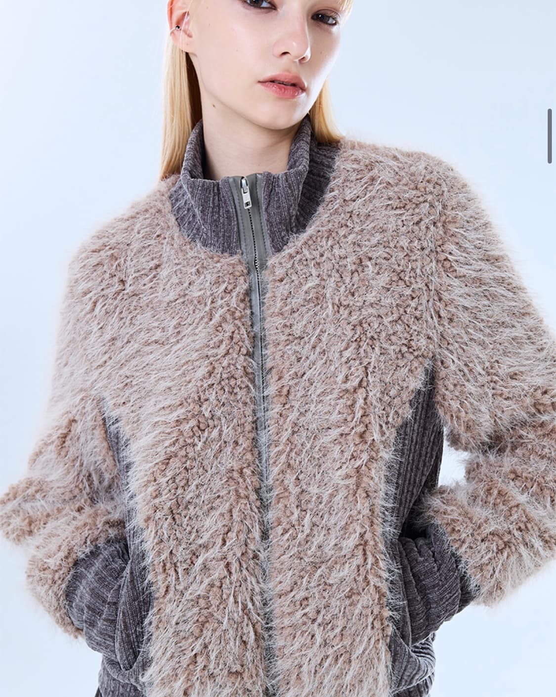 FS FUR JACKET(BROWN) 상품이미지3