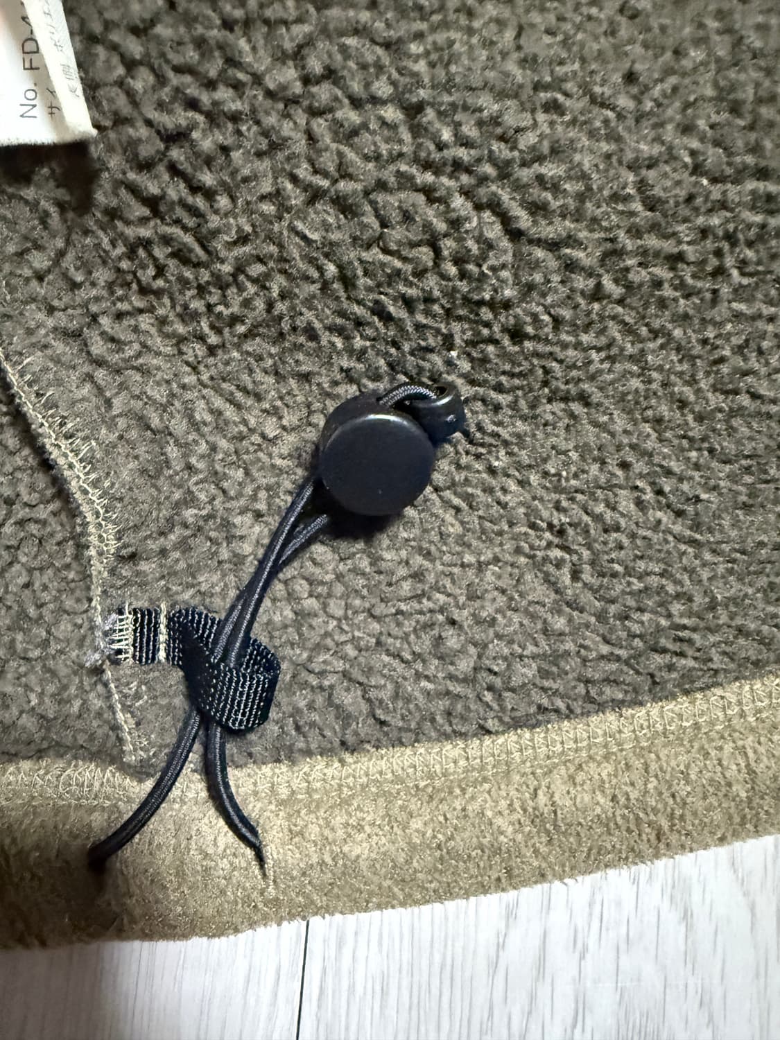 First down 플리스 자켓 카키 상품이미지5