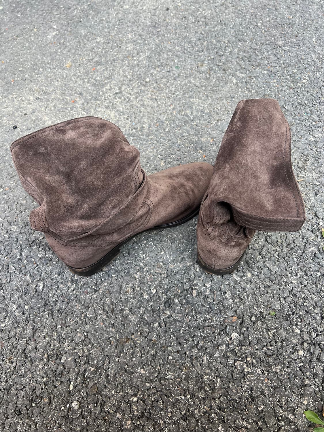 prada 스웨이드 버클 앵클 부츠 상품이미지5