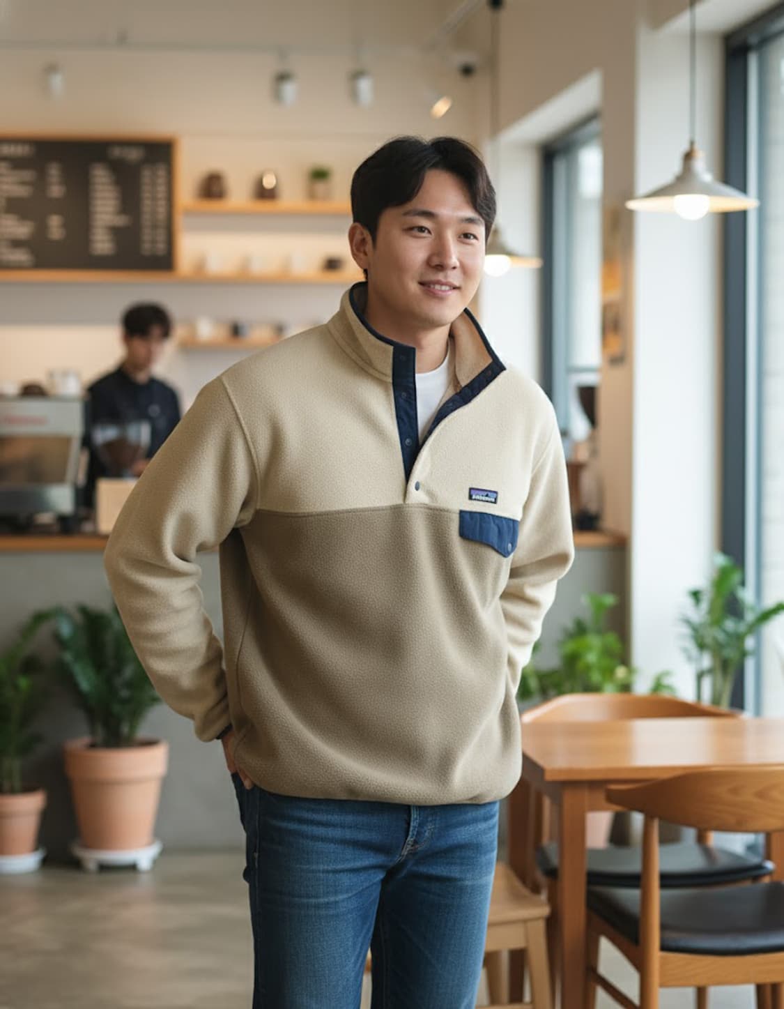 파타고니아 신칠라 풀오버 스웨터 애쉬탄색상 L 상품이미지1