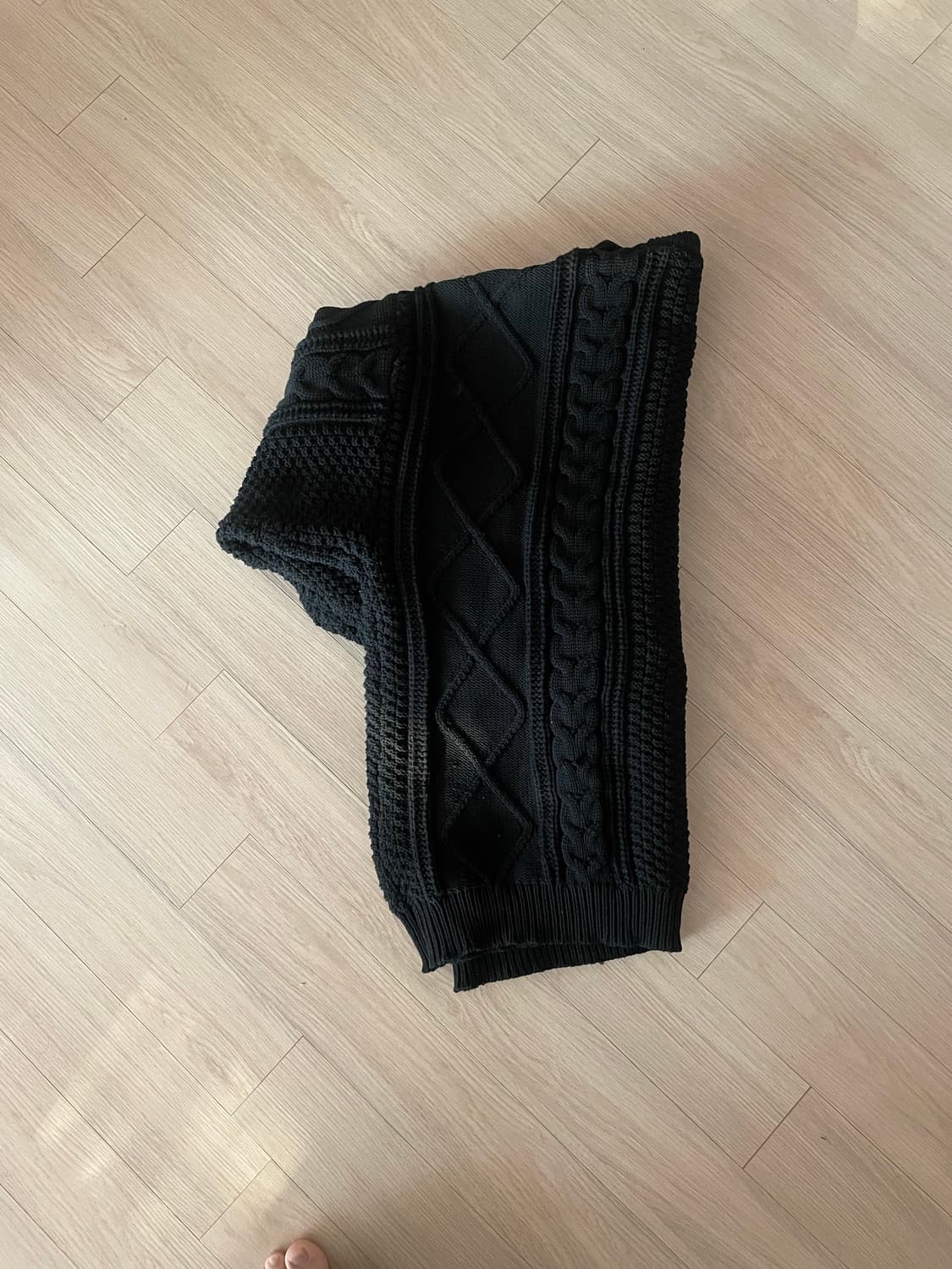 에디피스꽈배기 니트 상품이미지2