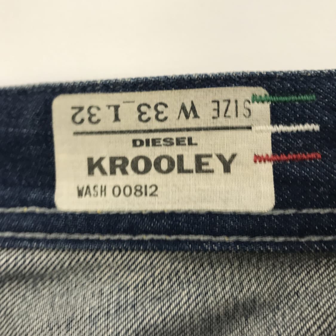 디젤 KROOLEY 이태리메이드 국내판 청바지 [33x32] 상품이미지5