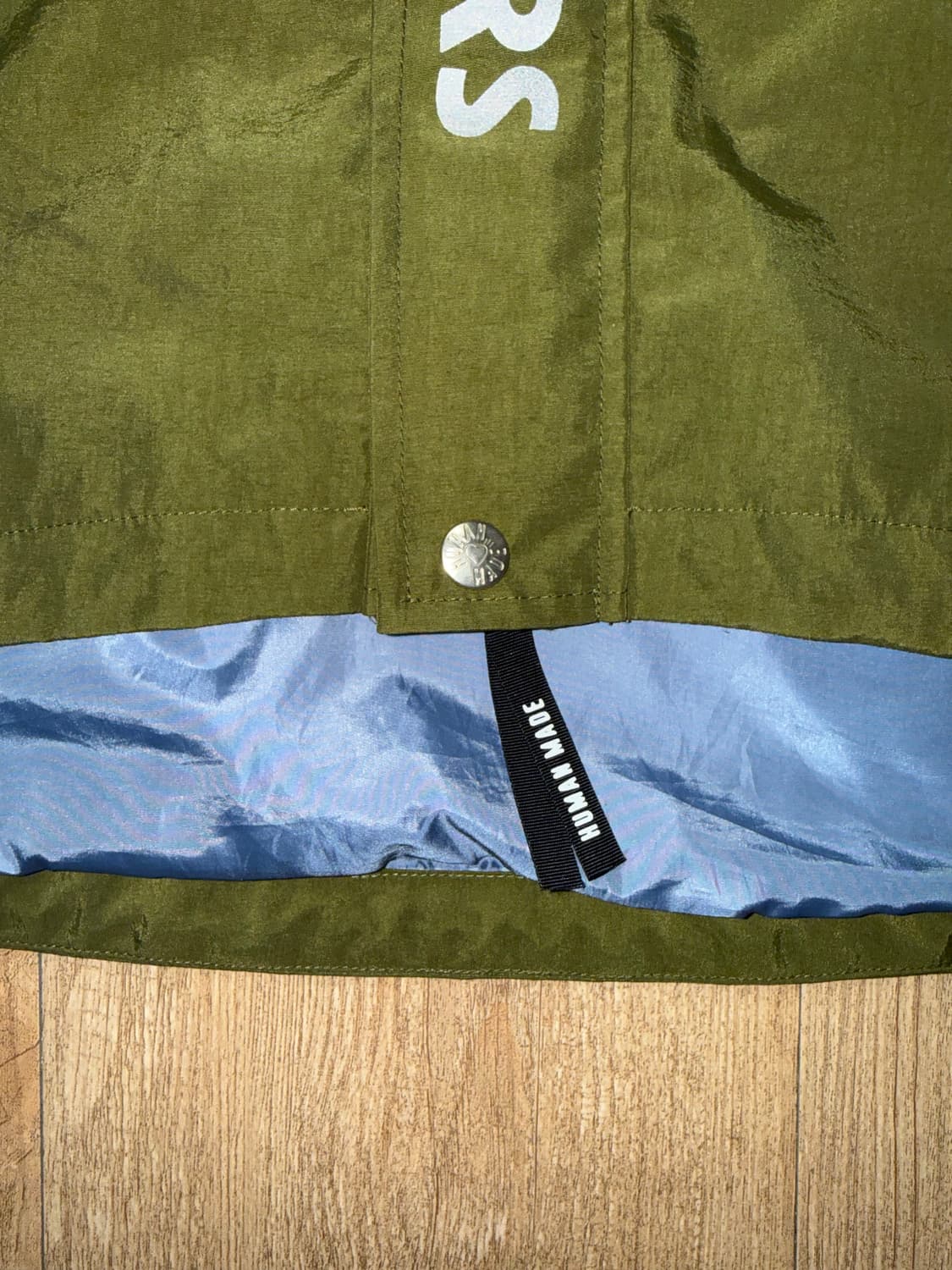 휴먼메이드 3-레이어 쉘 자켓 올리브 드랩 상품이미지5