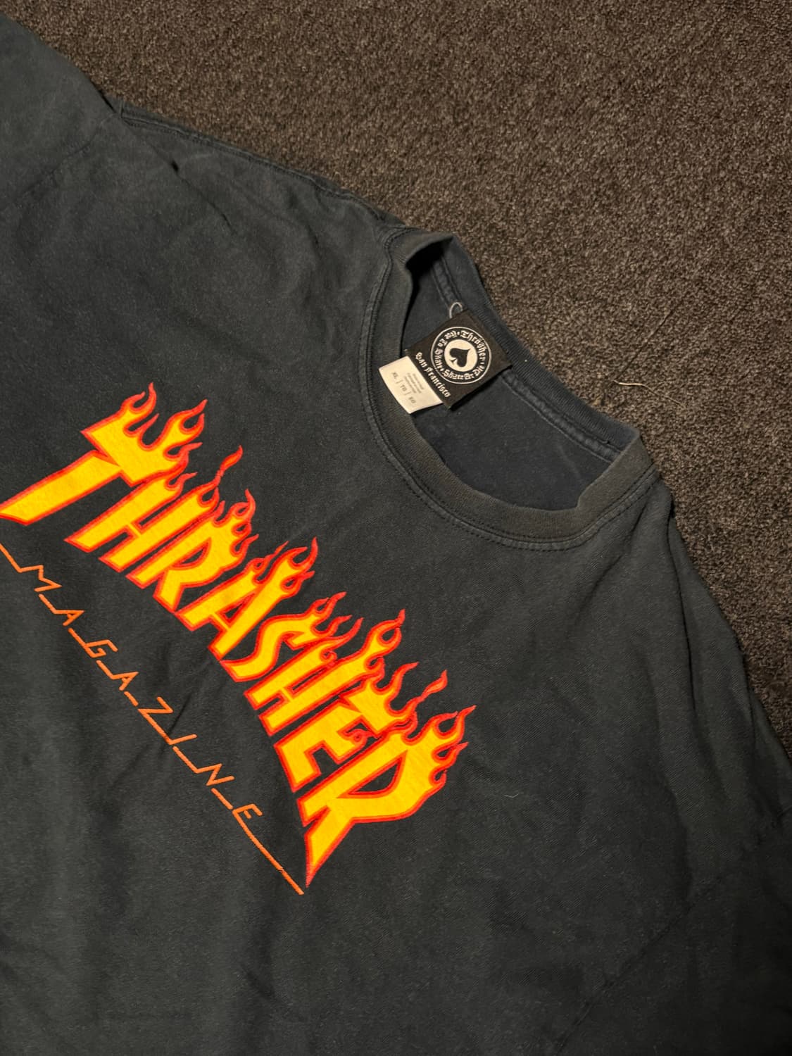 Thrasher Flame T-shirt 상품이미지2