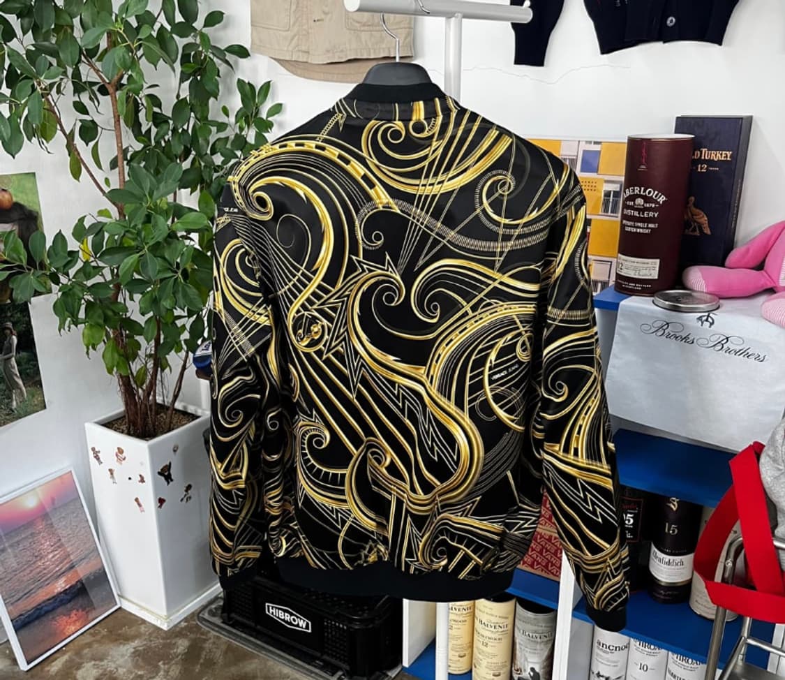 [백화점판] 베르사체 바로크 패턴 집업 자켓 Xl
 상품이미지3