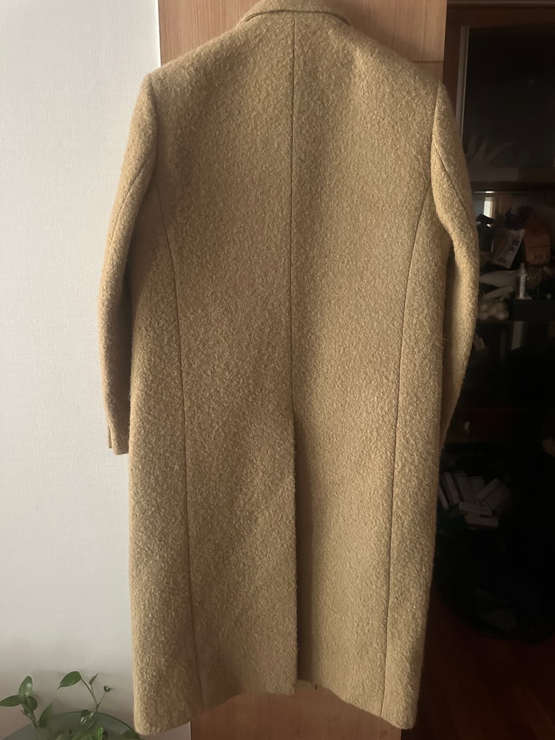 [S] 던스트 2way 3button 2웨이 3버튼 부클 울 코트 카멜 상품이미지6