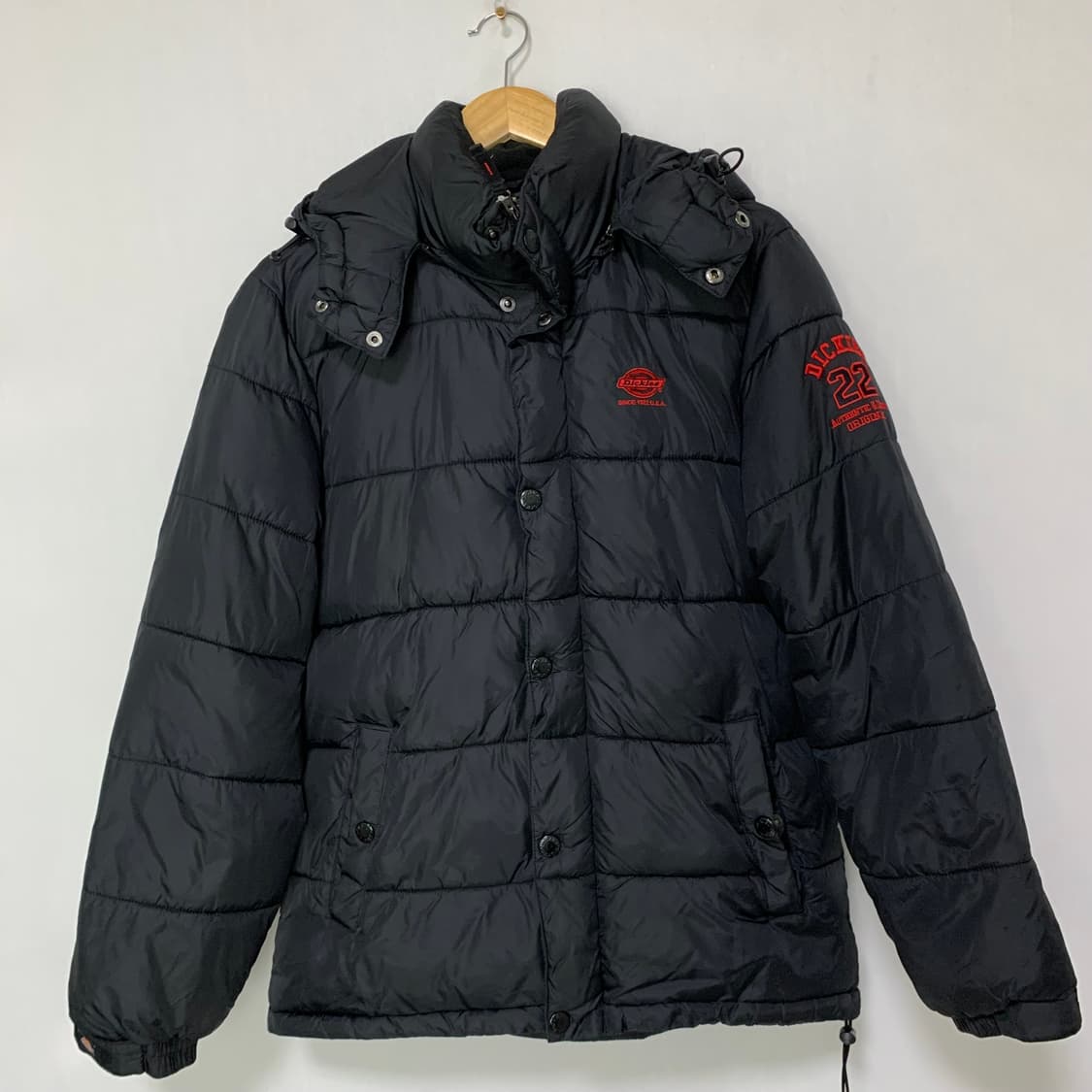 디키즈 블랙 패딩 점퍼 빈티지 남녀공용 M 상품이미지2