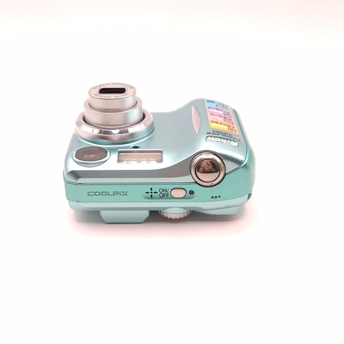 미품💎 니콘 쿨픽스 3200 ✨ 티파니블루(민트) 레어  💚 💎 상품이미지9