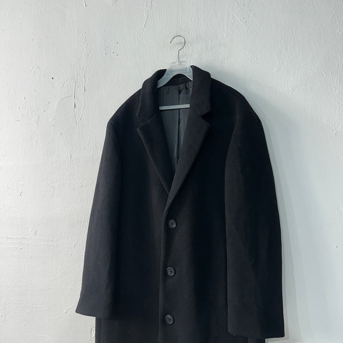 무신사스탠다드 캐시미어블렌디드 오버핏 싱글코트 L 상품이미지2