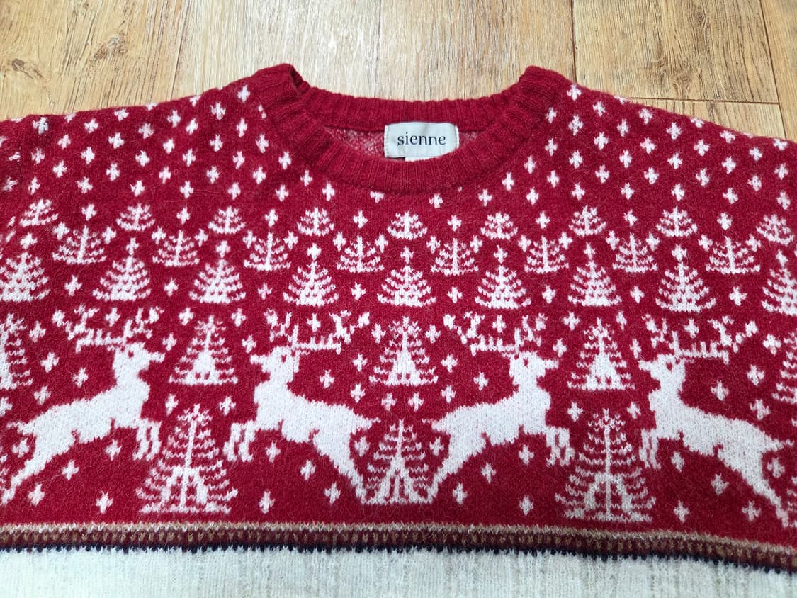 시엔느(SIENNE) 케빈 자카드니트 프리사이즈 상품이미지4