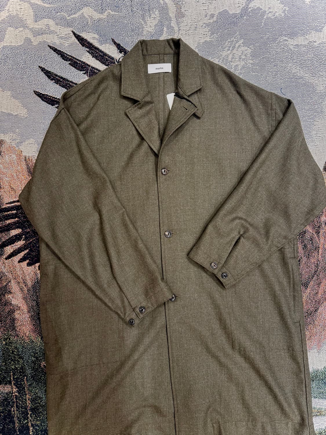 마카웨어 셔츠 울 셔츠코트  상품이미지2