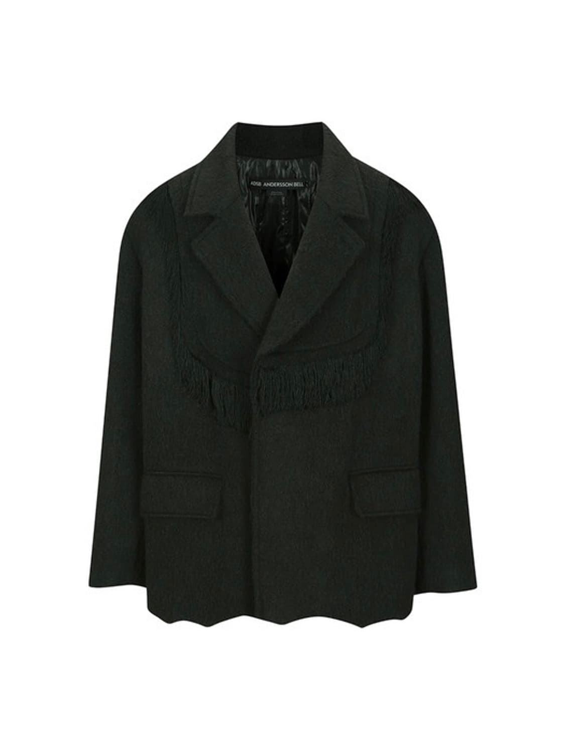 앤더슨벨 지벨린 샤기 울 코트 상품이미지4