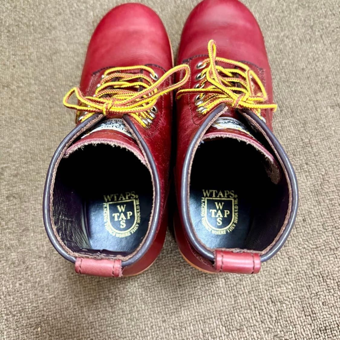 WTAPS PLAINTOE BOOTS 더블탭스 플레인토 부츠 상품이미지3