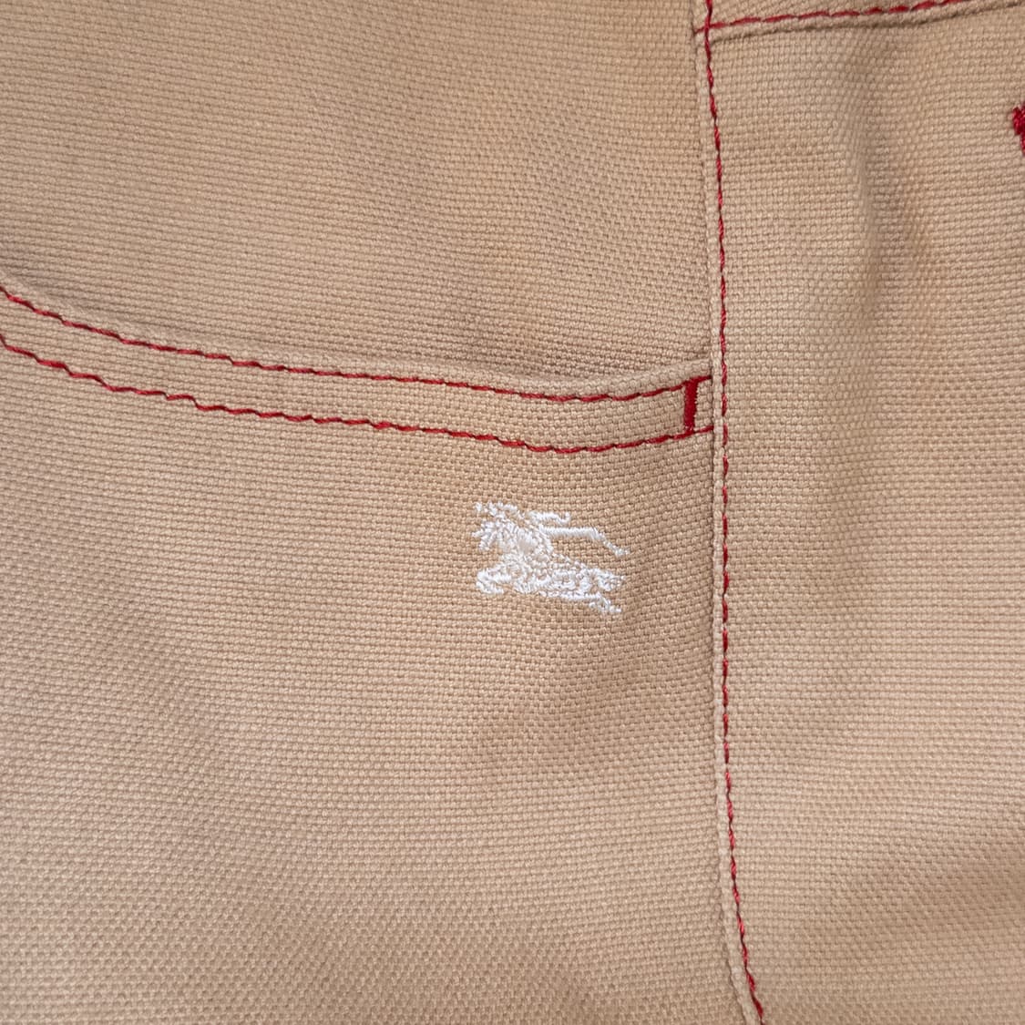 버버리 베이지 코튼 쇼츠 상품이미지9